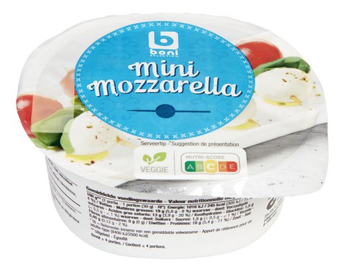 BONI mozzarella mini