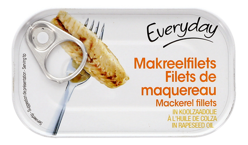 EVERYDAY makreelfilets koolzaadolie