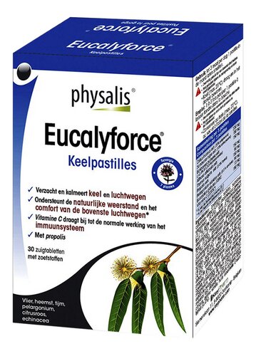 PHYSALIS Eucalyforce pastilles bio