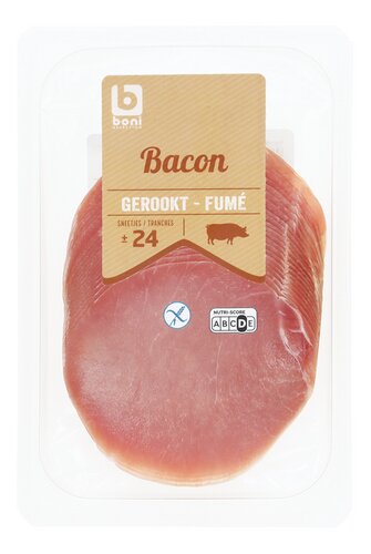 BONI bacon tranches SG