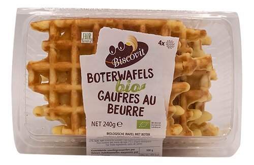 BISCOVIT gaufres au beurre bio
