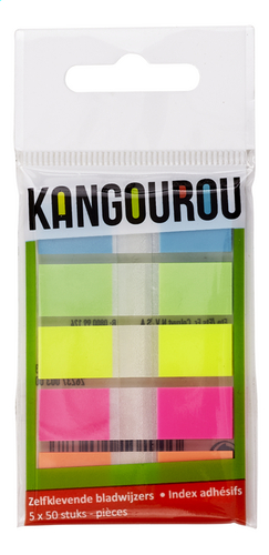 KANGOUROU Index autocollant 5x50 pgs.