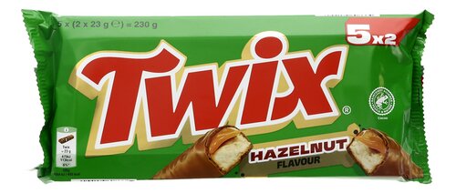 TWIX Hazelnut 5 Pack