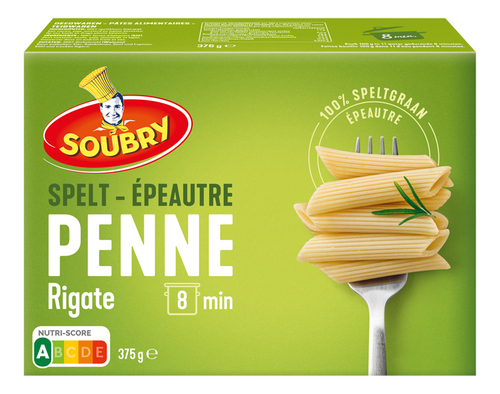 SOUBRY penne rigate épeautre