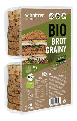 SCHNITZER Bread'n Toast Grainy Bio