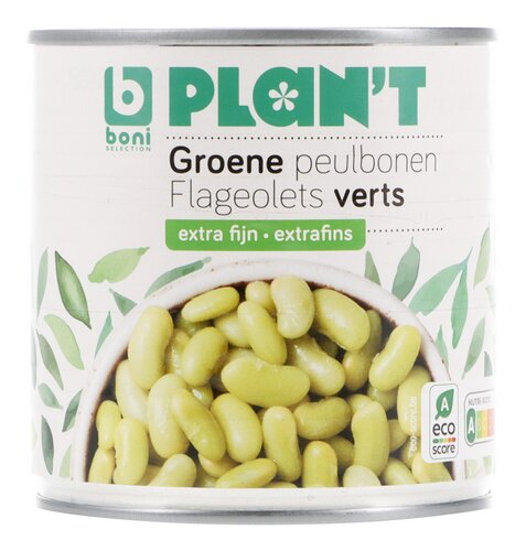 BONI PLAN'T flageolets vert ex.fins