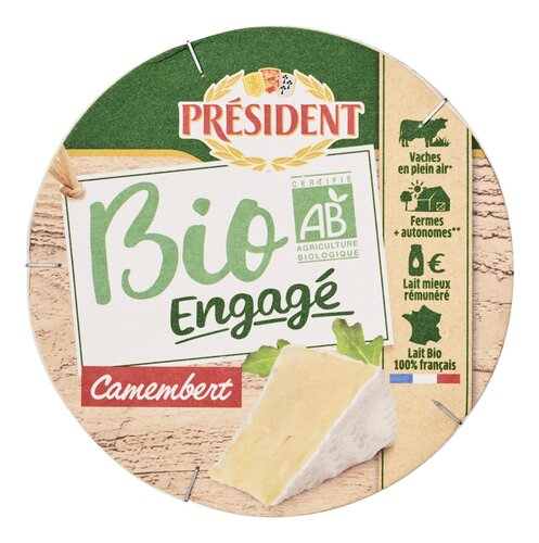 PRESIDENT Camembert Bio