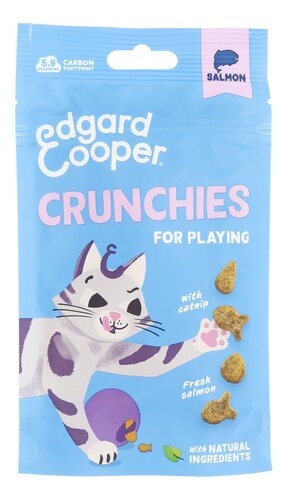 EDGARD&COOPER Crunchies chat saumon