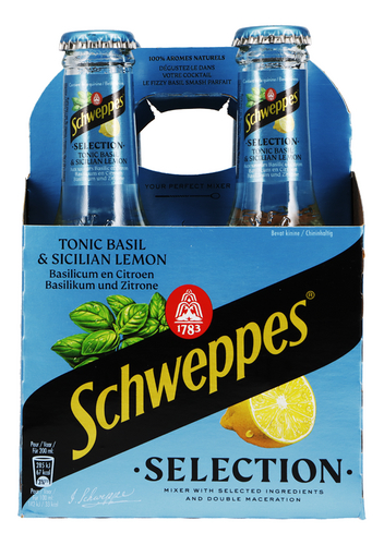 SCHWEPPES Basil en Sicilian lemon