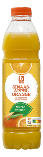 BONI jus d'orange avec pulpe PET