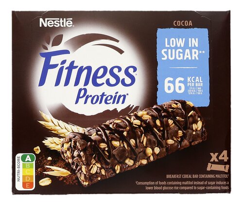 Nestlé Fitness, Lion Nestlé en Nestlé Nesquik: Graanr.C.Low S.Pro., Breakfast cereal en 2 andere