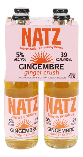 NATZ Ginger Crush Ginger-Lemon 5%