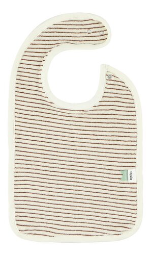 TRIXIE bavoir Stripes Rust