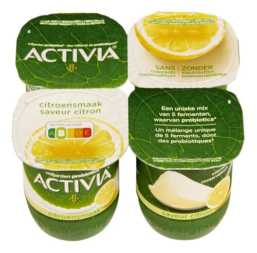 ACTIVIA yoghurt citroensmaak