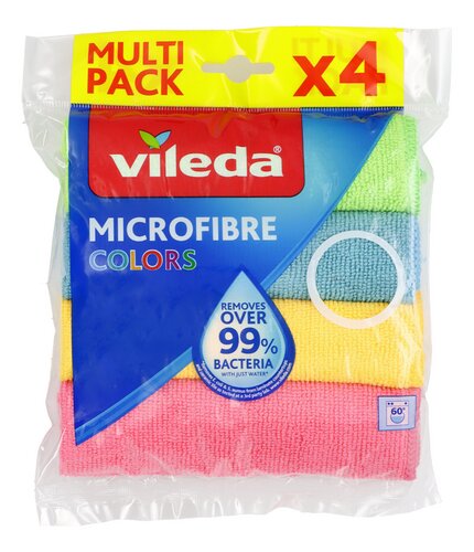 VILEDA lavette microfibre Colors