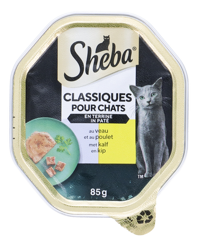 SHEBA Classiques terrine veau&poulet