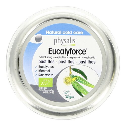 PHYSALIS Eucalyforce pastilles bio