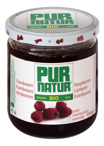 PUR NATUR confituur frambozen Bio