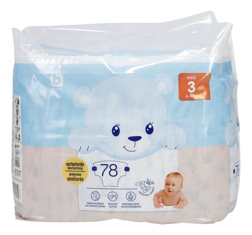 BONI couches Midi 3 4-9kg