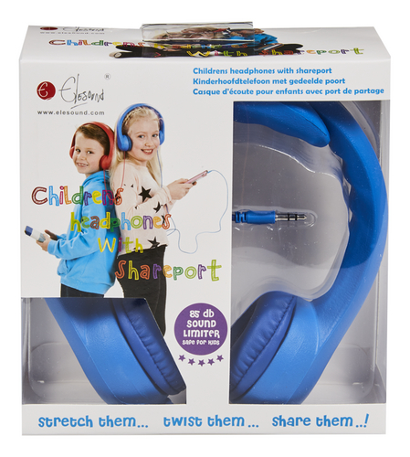 casque audio enfants bleu