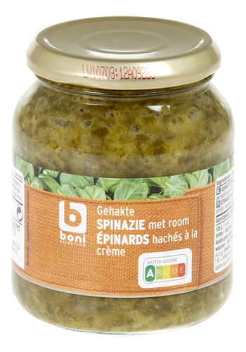 BONI épinards à la crème hachés