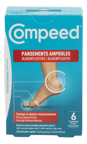 COMPEED Pansements ampoules mix