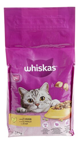 WHISKAS Dry poulet 7+