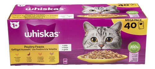 WHISKAS 1+ jaar | Gevogelte