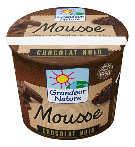GRANDEUR NATURE Mous.choco Noir Bio