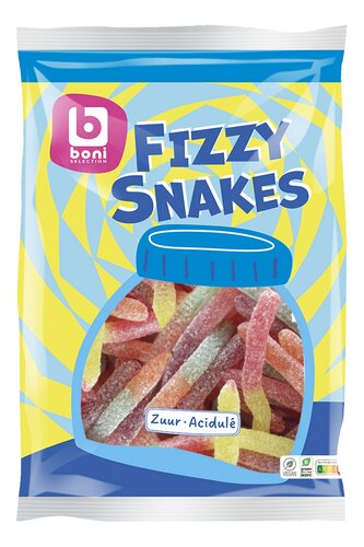 BONI Fizzy Snakes zuur
