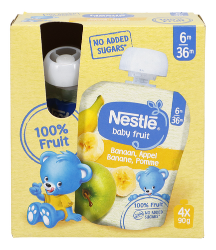 NESTLÉ BABY pouc.Appel Banaan +6m