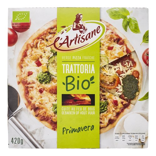 L'ARTISANE Bio pizza primavera