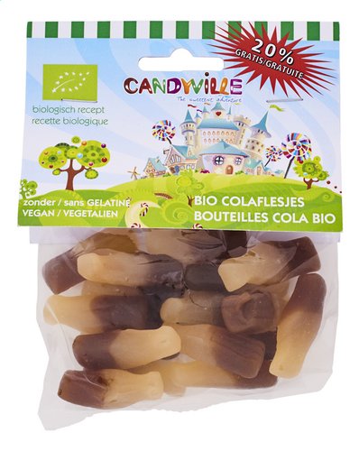 CANDYVILLE bouteilles cola bio vegan