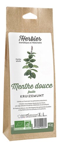 HERBIER DE FRANCE groene munt Bio 40g