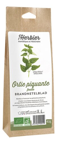 HERBIER DE FRANCE brandnetelblad Bio 40g
