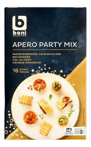 BONI Apero party mix 16 pcs