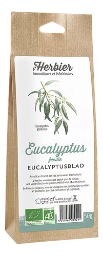 HERBIER DE FRANCE eucalyptusblad Bio 50g