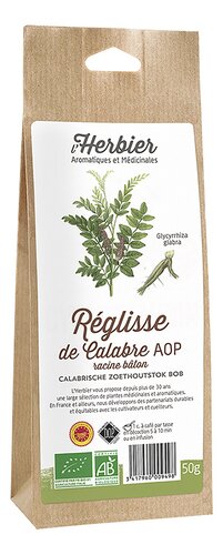HERBIER DE FRANCE Zoethoutstok Bio 50g