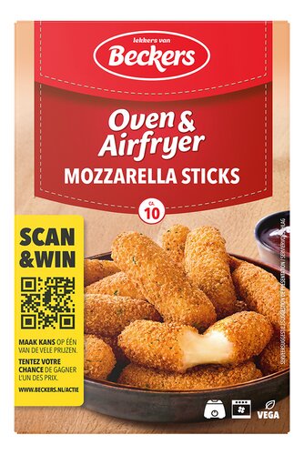 BECKERS Mozzarella sticks O&A
