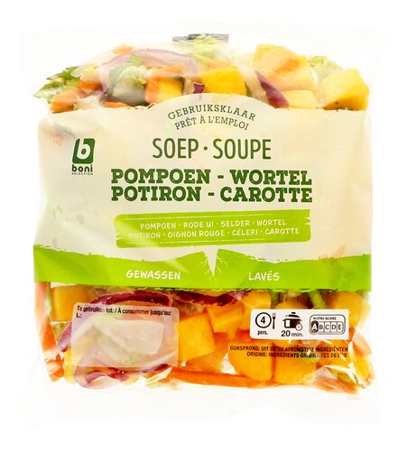 BONI Soupe de potiron carotte