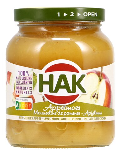 HAK appelmoes stuk bok