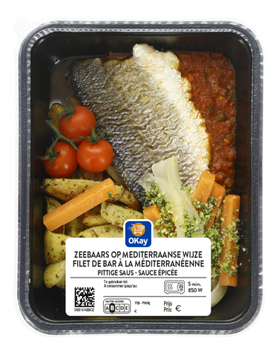 OKAY Bar s.méditer.leg.pom.de terre