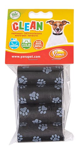 YANA Sacs hygiéniq. recharge Noir