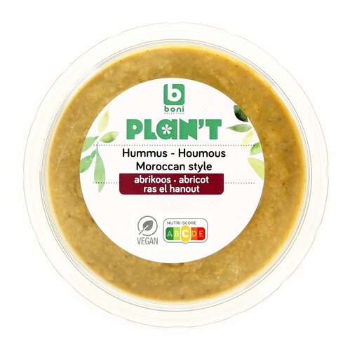 BONI PLAN'T Hummus Marokaanse Stijl