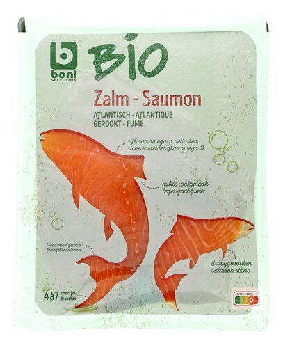BONI BIO saumon fumé tranches