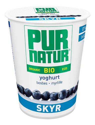 PUR NATUR Skyr yoghurt bosbes Bio