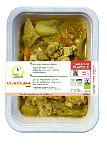 FRESH AND VEGGIE Tikka masal.veg.Bio