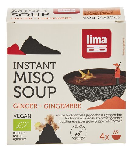 LIMA Miso Soup gingembre