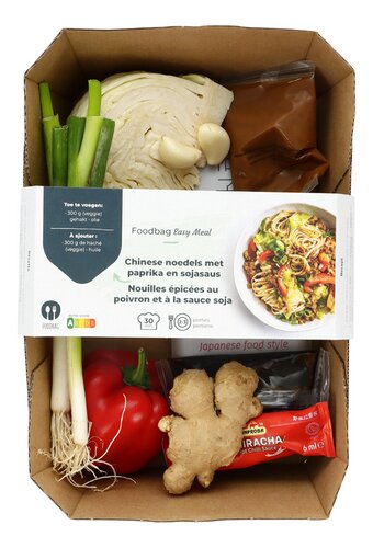 FOODBAG Box Nouilles chin.|Poivr.