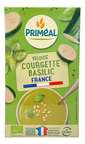 PRIMEAL soup.velouté courg.-basil.Bio